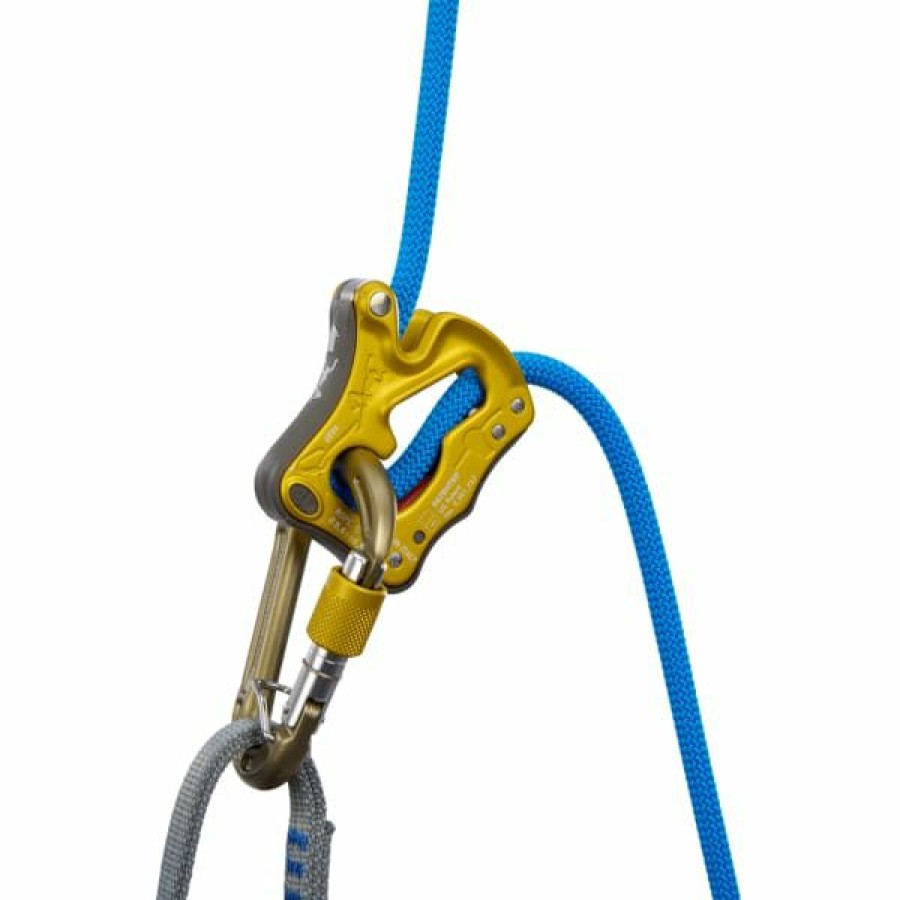 * Assureurs Descendeurs Escalade Climbing Technology Click Up Kit Ocher 22 Jaune | Assureurs Descendeurs Escalade