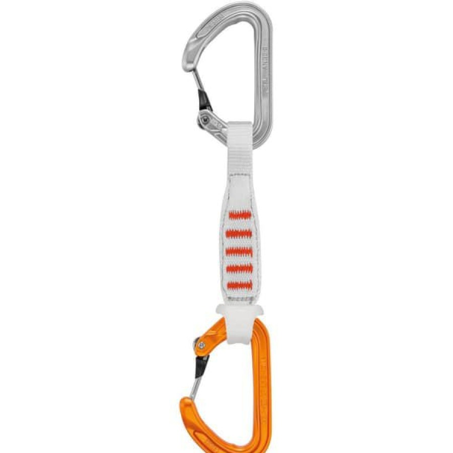 * Degaines Escalade Petzl Ange Finesse 10 Cm Ss 22 Gris / Orange | D Gaines Escalade