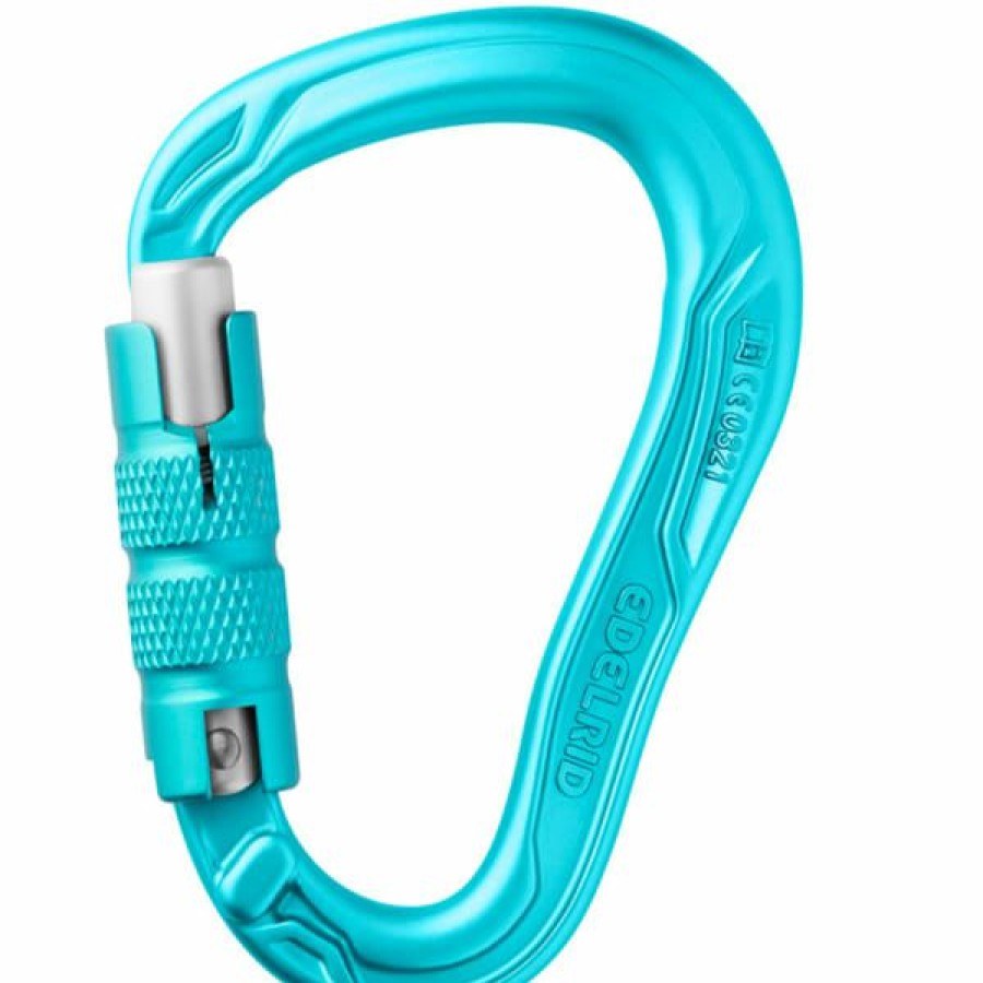 * Mousquetons Escalade Edelrid Hms Bullet Triple Ii Icemint 23 Bleu | Mousquetons Escalade