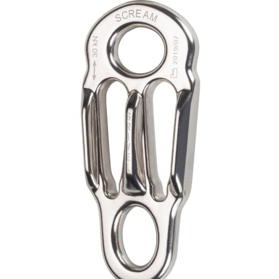 * Assureurs Descendeurs Escalade Grivel Rock Safety Scream Belayer 22 Gris | Assureurs Descendeurs Escalade