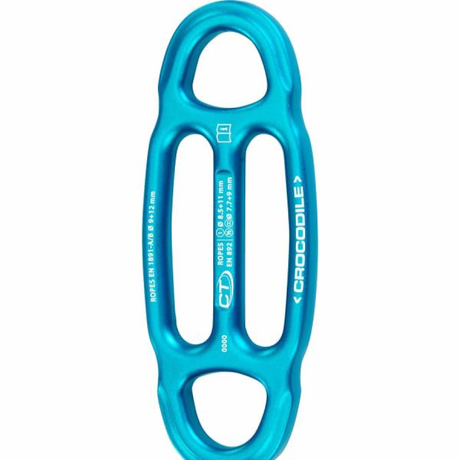 * Assureurs Descendeurs Escalade Climbing Technology Crocodile Device 22 Bleu | Assureurs Descendeurs Escalade