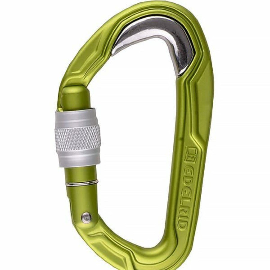 * Mousquetons Escalade Edelrid Bulletproof Screw Ii Oasis 23 Vert | Mousquetons Escalade