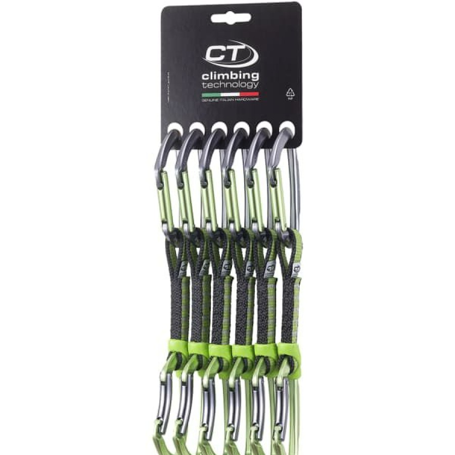 * Degaines Escalade Climbing Technology Lime Set 12 Cm Ny Pack 22 Vert / Gris | D Gaines Escalade