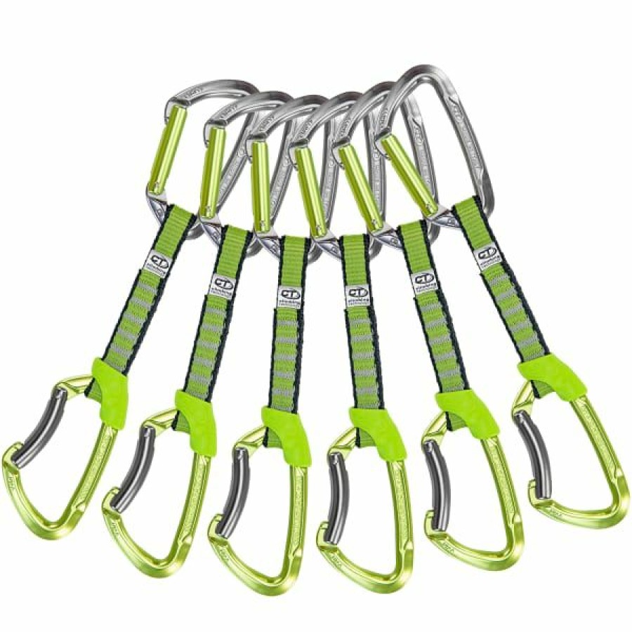 * Degaines Escalade Climbing Technology Lime Set 12 Cm Ny Pack 22 Vert / Gris | D Gaines Escalade