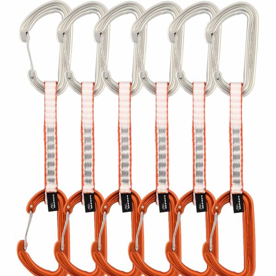 * Degaines Escalade Dmm Phantom Quickdraw Orange 12Cm 6 Pack 21 Orange / Gris / Blanc | D Gaines Escalade