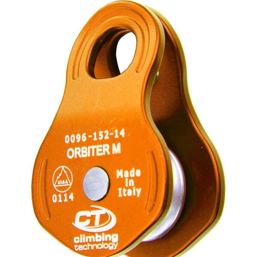 * Poulies Escalade Climbing Technology Orbiter M 22 Orange | Poulies Escalade