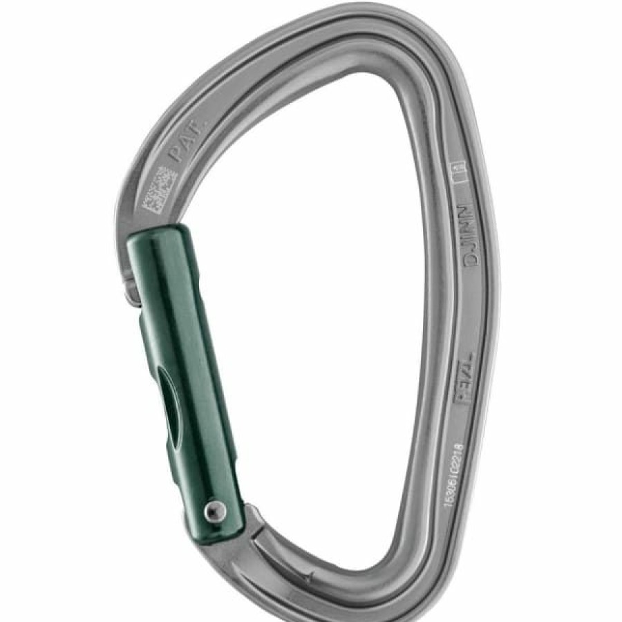 * Mousquetons Escalade Petzl Djinn Droit Gris 22 Gris | Mousquetons Escalade