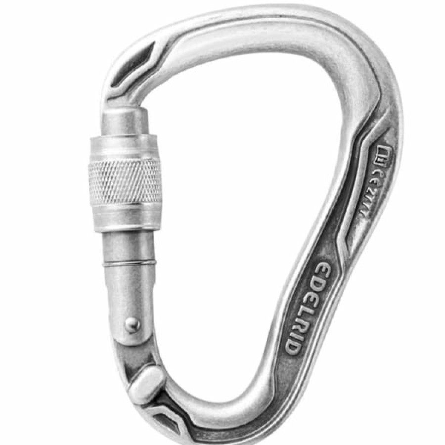 * Mousquetons Escalade Edelrid Hms Bullet Screw Eco Eco 22 Gris | Mousquetons Escalade