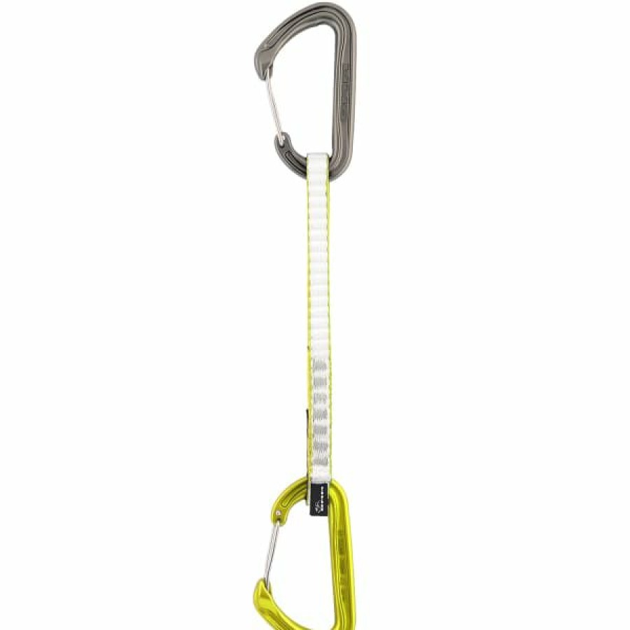 * Degaines Escalade Dmm Chimera Quickdraw 18Cm Lime 21 Gris / Jaune / Blanc | D Gaines Escalade