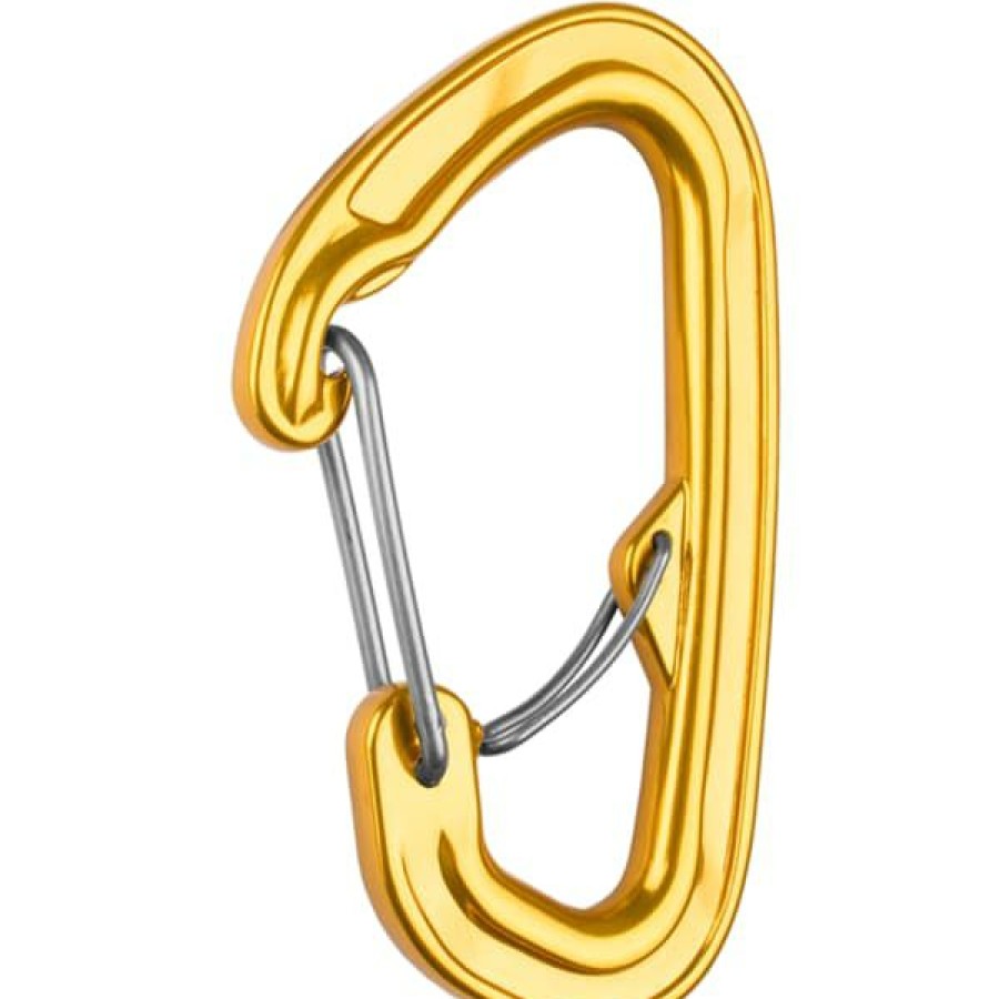 * Mousquetons Escalade Grivel Rock Safety Carabiner Plume Captive Wire 22 Orange | Mousquetons Escalade