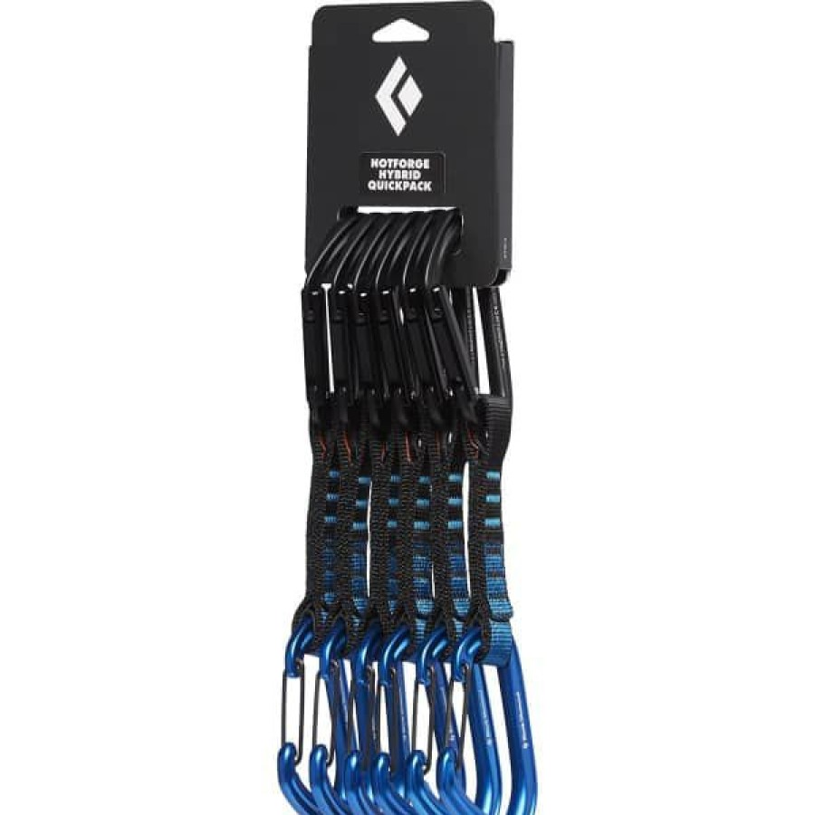 * Degaines Escalade Black Diamond Hotforge Hybrid Quickpack 12Cm Blue 23 Bleu / Noir | D Gaines Escalade