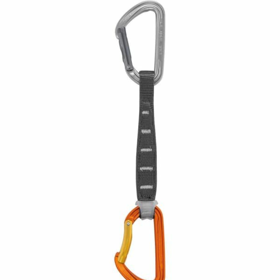 * Degaines Escalade Petzl Spirit Express 17 Cm 22 Gris / Orange | D Gaines Escalade