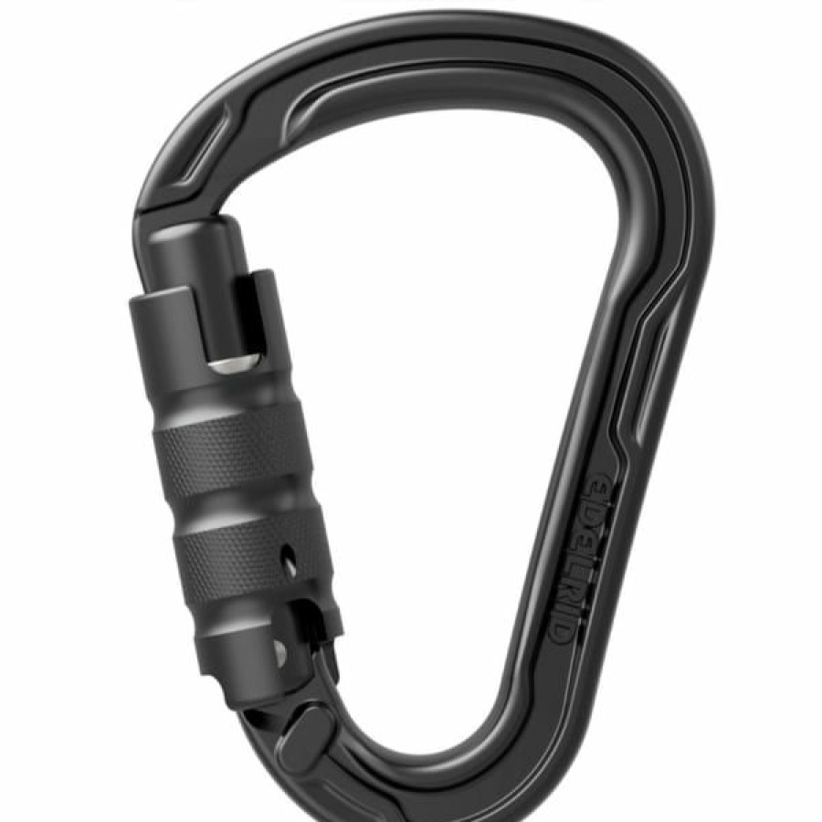 * Mousquetons Escalade Edelrid Hms Strike Triple Ii Night 23 Noir | Mousquetons Escalade