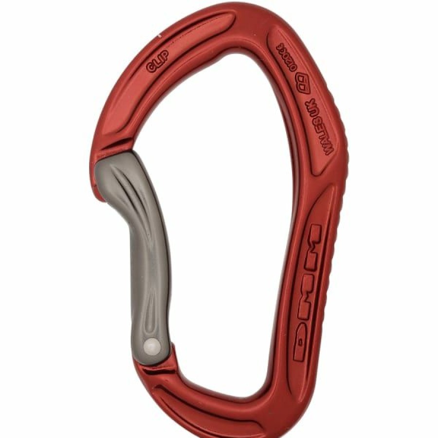 * Mousquetons Escalade Dmm Alpha Sport Bent Gate Red/Titanium 21 Rouge / Gris | Mousquetons Escalade