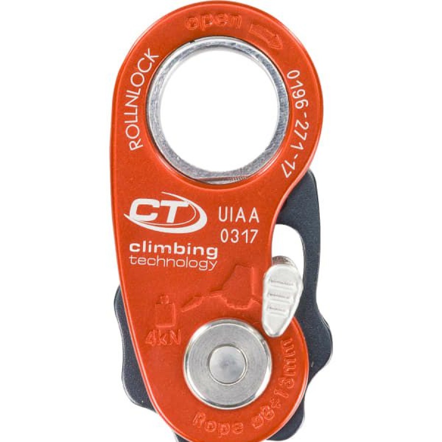 * Poulies Escalade Climbing Technology Rollnlock 22 Orange / Gris | Poulies Escalade