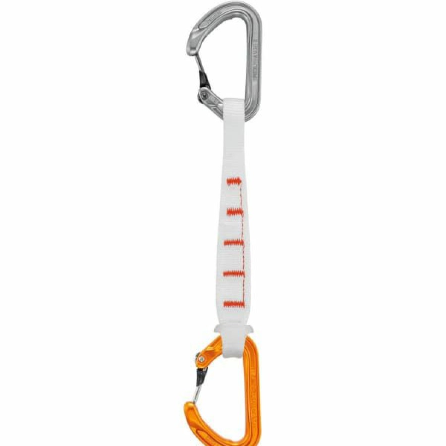 * Degaines Escalade Petzl Ange Finesse 17 Cm Ss 22 Orange / Gris | D Gaines Escalade