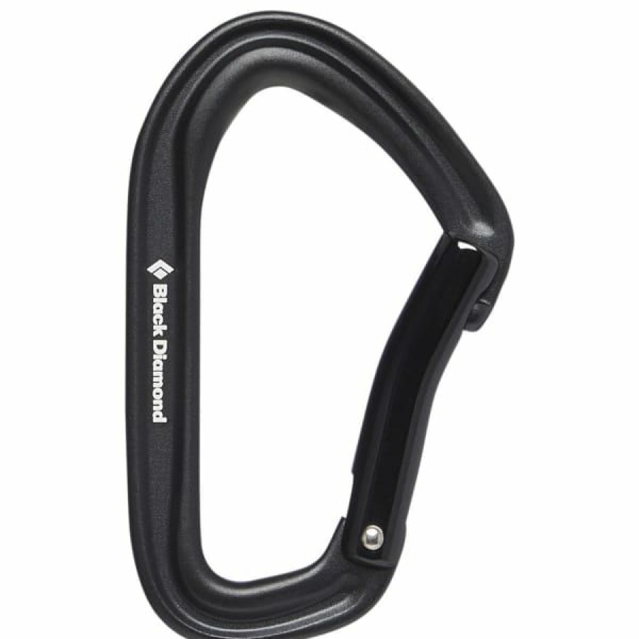 * Mousquetons Escalade Black Diamond Hotforge Bent Gate Black 23 Noir | Mousquetons Escalade