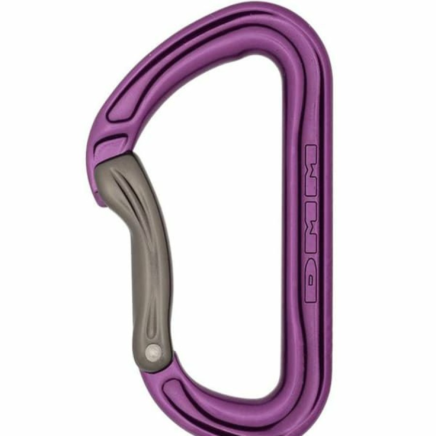 * Mousquetons Escalade Dmm Shadow Bent Gate Purple/Titanium 21 Violet / Gris | Mousquetons Escalade